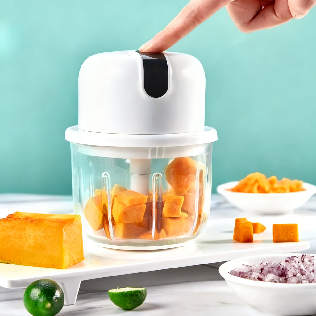 Garlic Press Garlic Paste Mixer, Fully Automatic