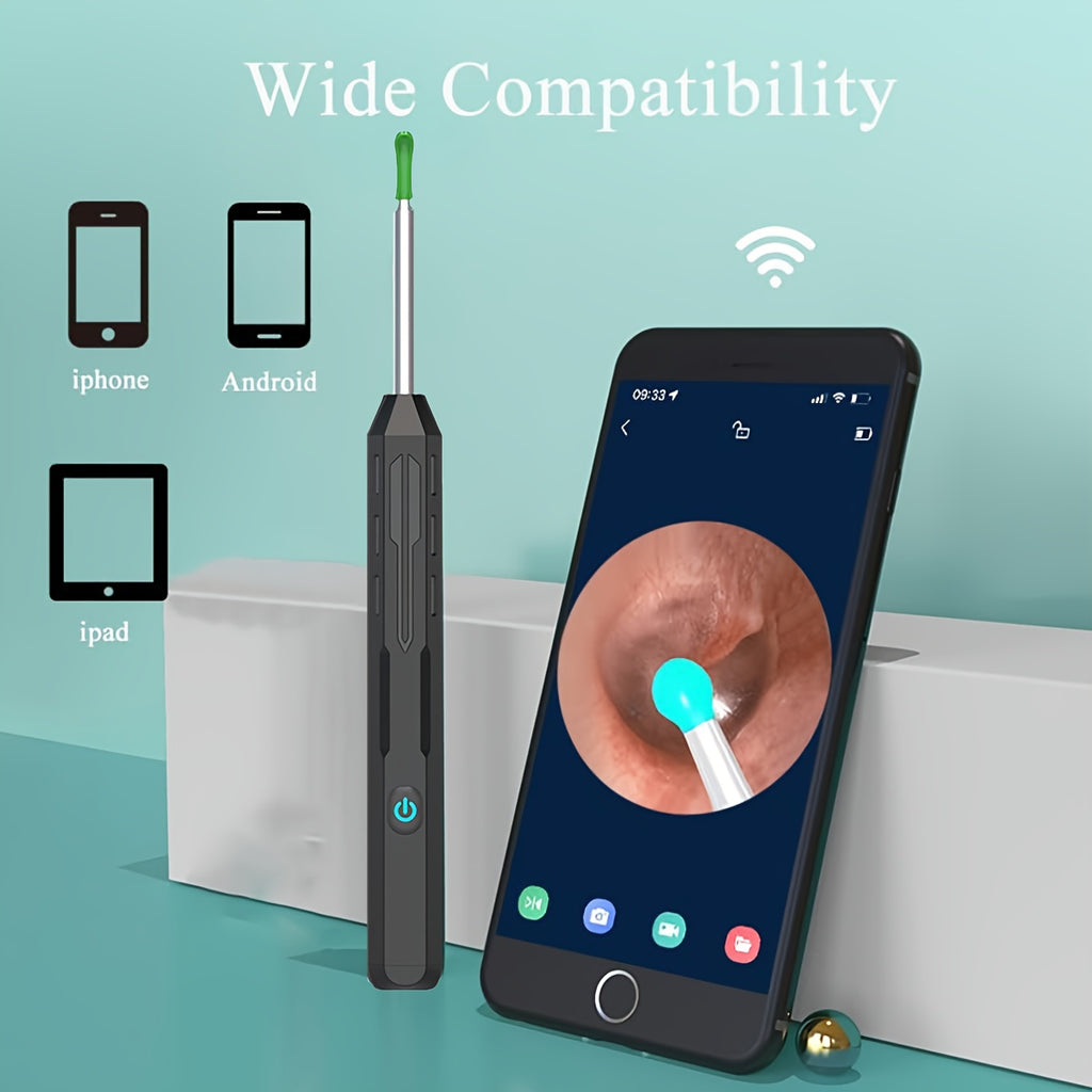 Smart Waterproof Ear Wax Removal Tool with Camera