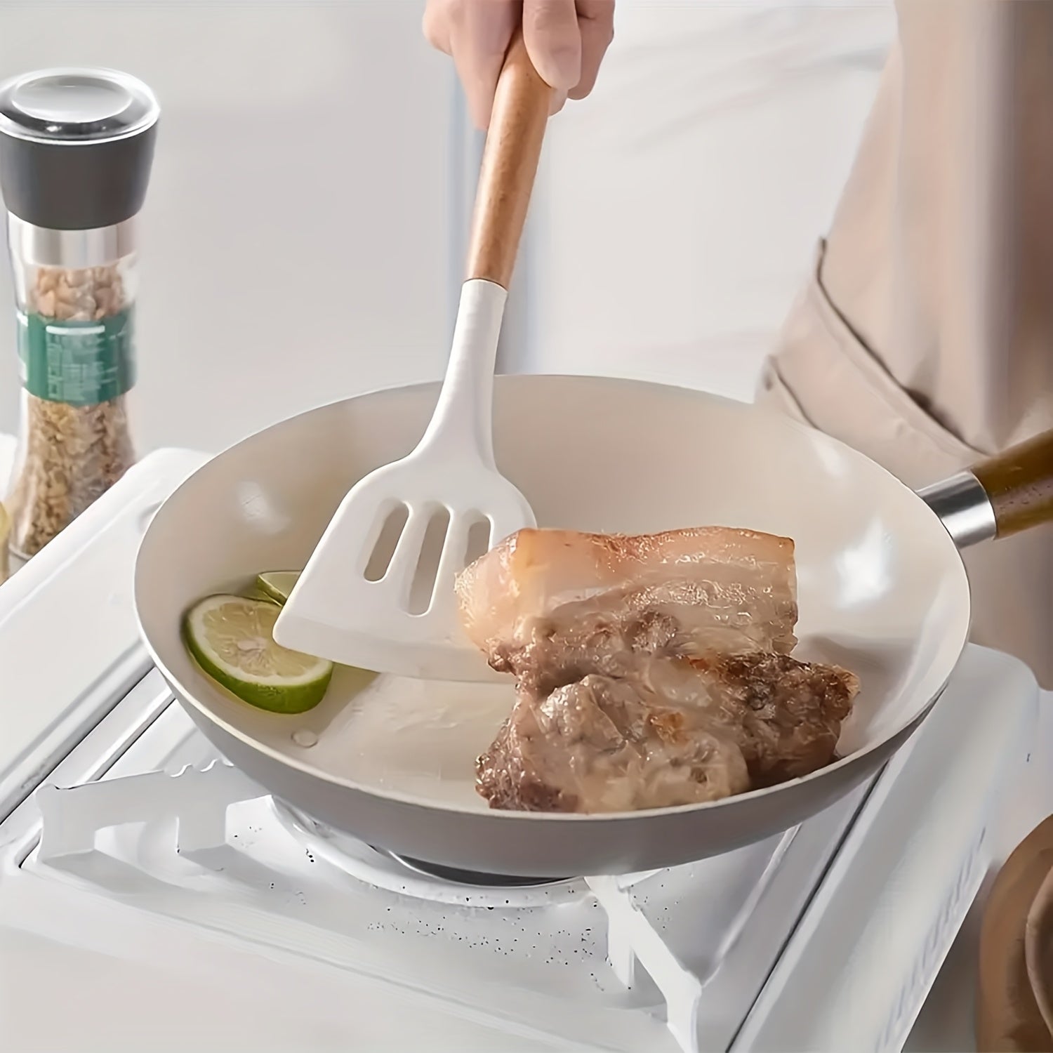 14pcs Non-Stick Silicone Cooking Utensil Set with Heat-Resistant Tools