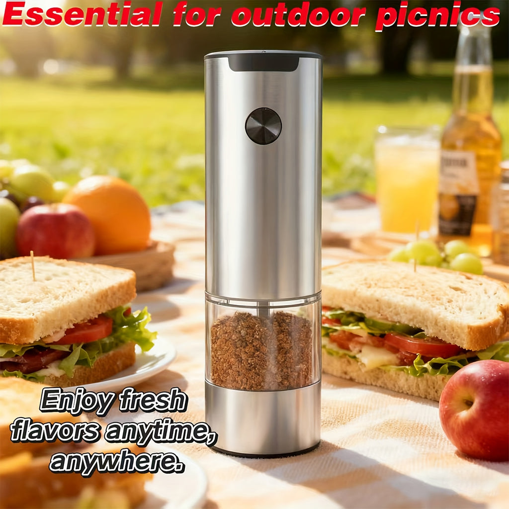 Electric Salt and Pepper Grinder Set - Automatic