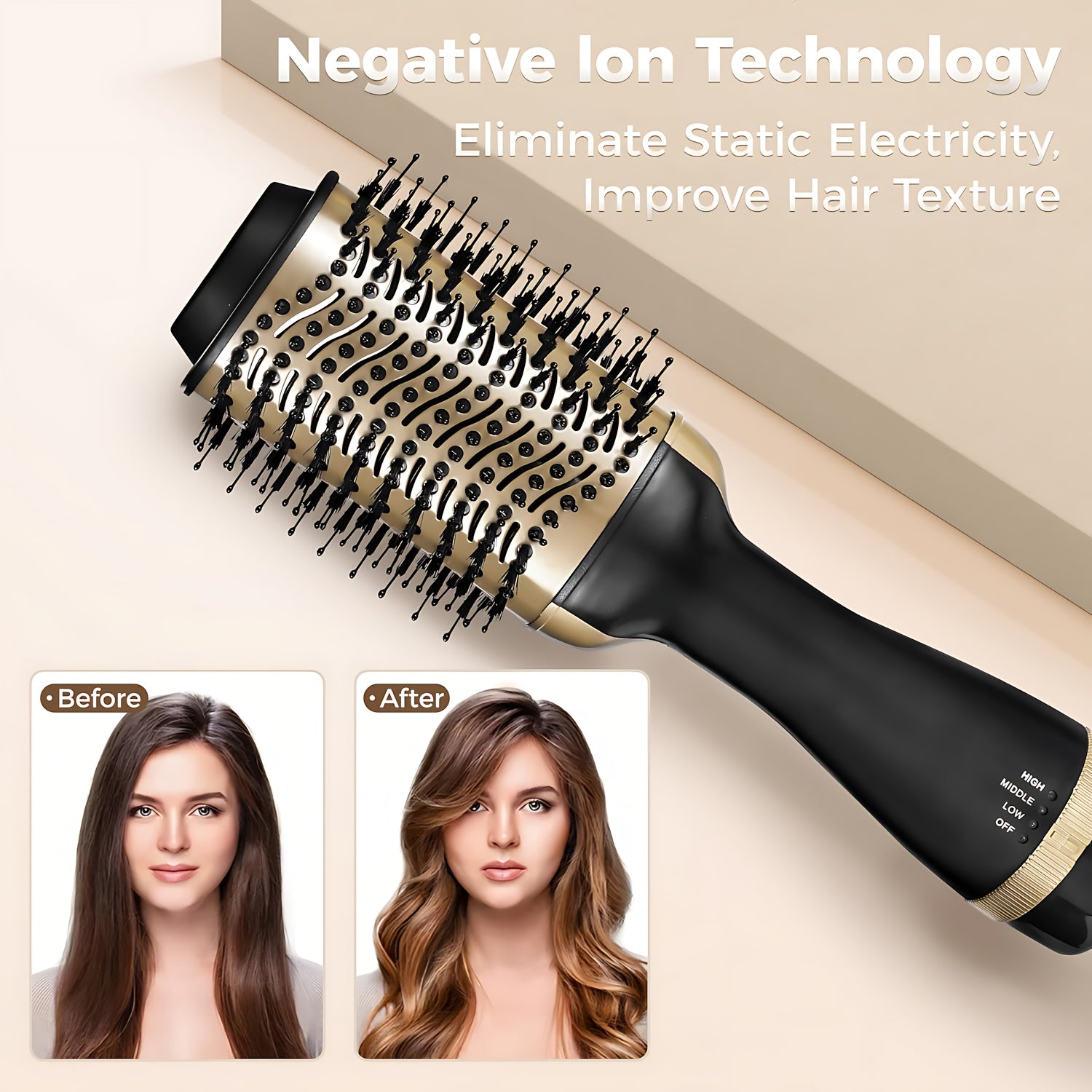 Hair Dryer Brush 4 in 1