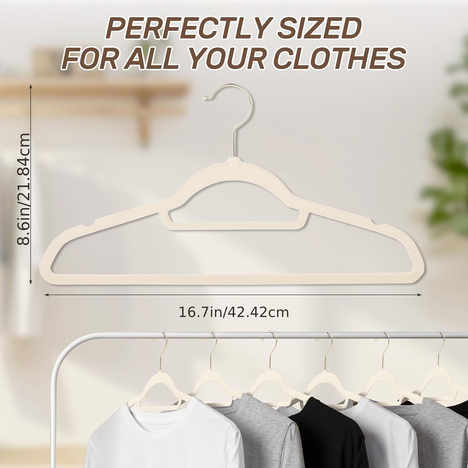 Premium Velvet Hangers (10/30/50 Pack) Heavy Duty