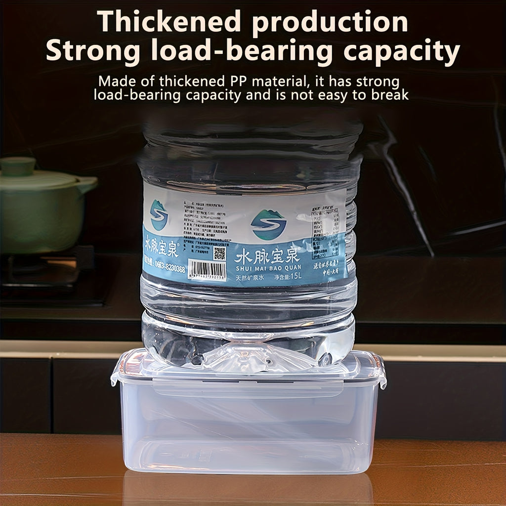 16/24/28/48pcs Transparent Kitchen Food Storage Container Set