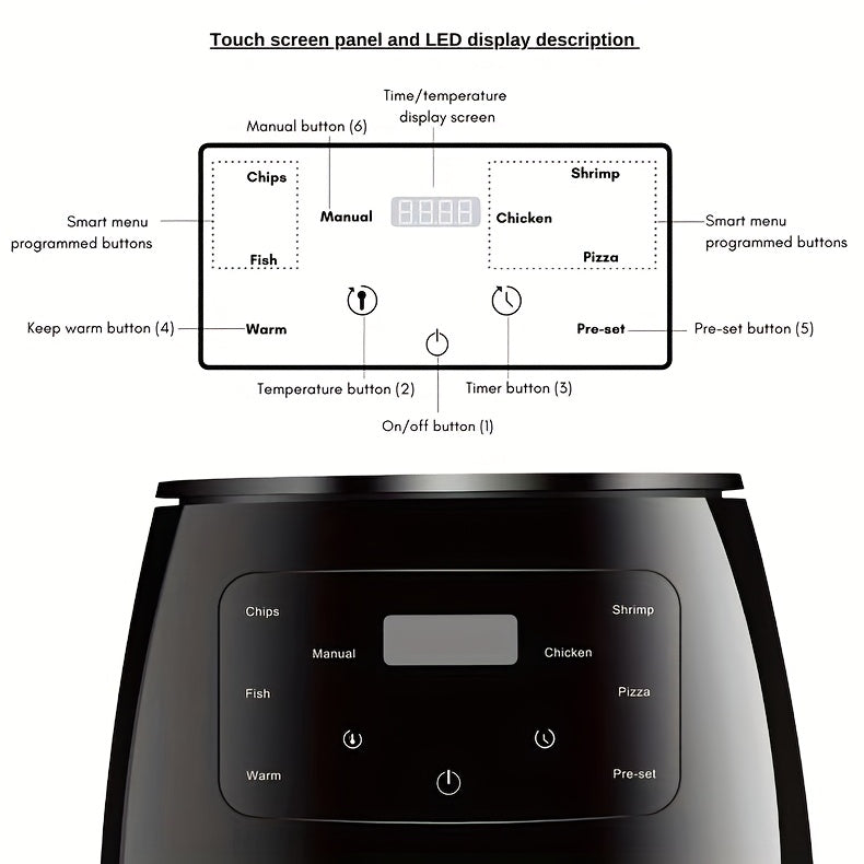 KF 6L Multifunctional Air Fryer