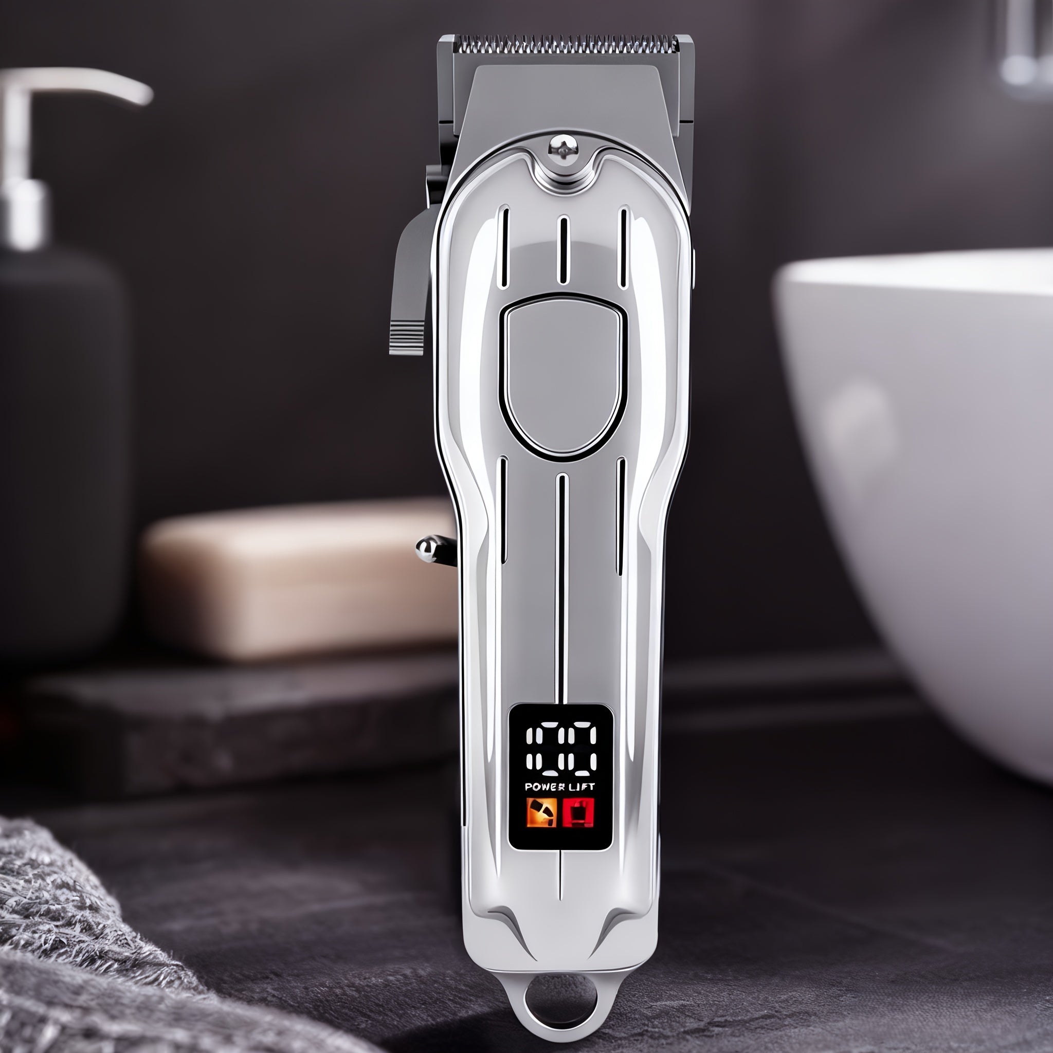 Professional Heavy-Duty Men's Electric Hair Clipper