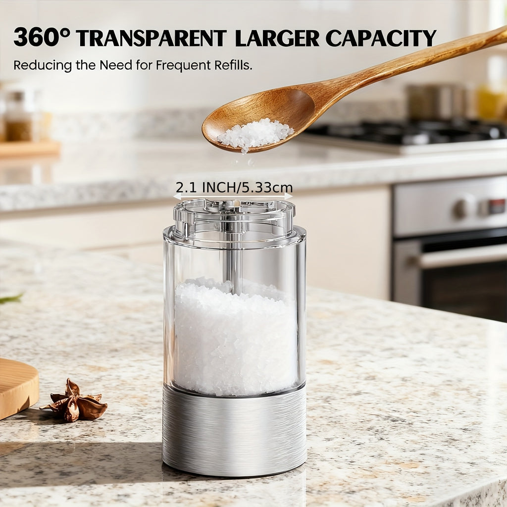 Electric Salt and Pepper Grinder Set - Automatic