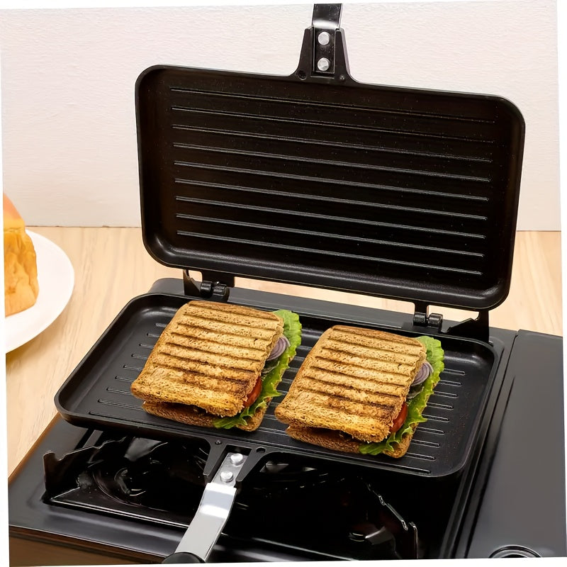 1pc Non-stick Double-Sided Frying Pan Sandwich