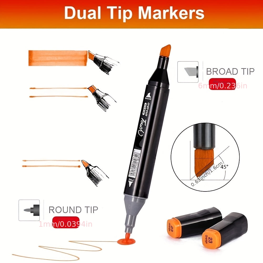 168pcs Color Marker Pen Set for Whiteboard Colouring