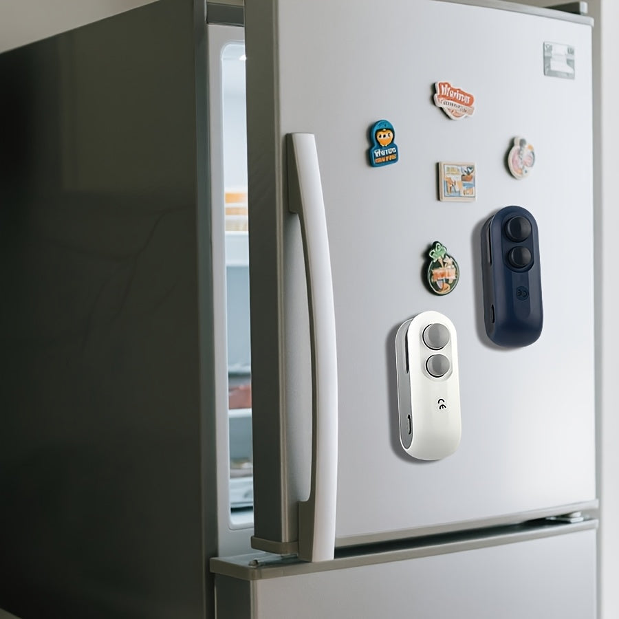 1pc Snack Packaging Bag Sealer with Built-In Magnetic USB Rechargeable Battery, Portable Mini Sealer for Picnic And Travel, Hand Press Plastic Sealing Machine, Bag Closure Magic Tool, Potato Chip Bag, Cookie Bag, Snack Bag, S