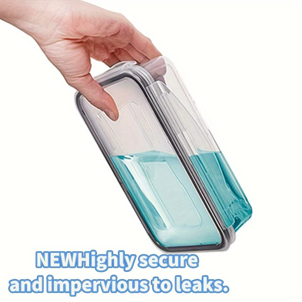 16/24/28/48pcs Transparent Kitchen Food Storage Container Set