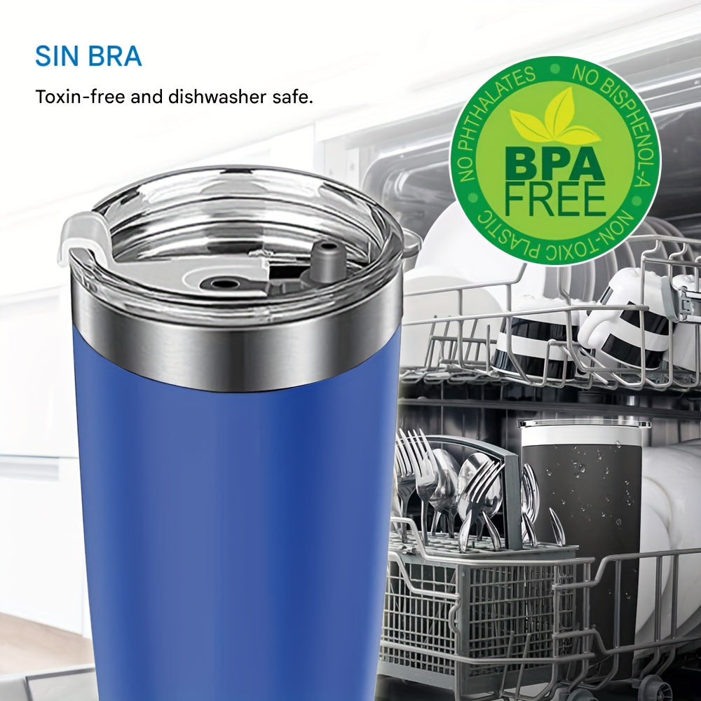 Portable Coffee Cup Travel Mug Leak-Proof 20oz/600ml Stainless Steel