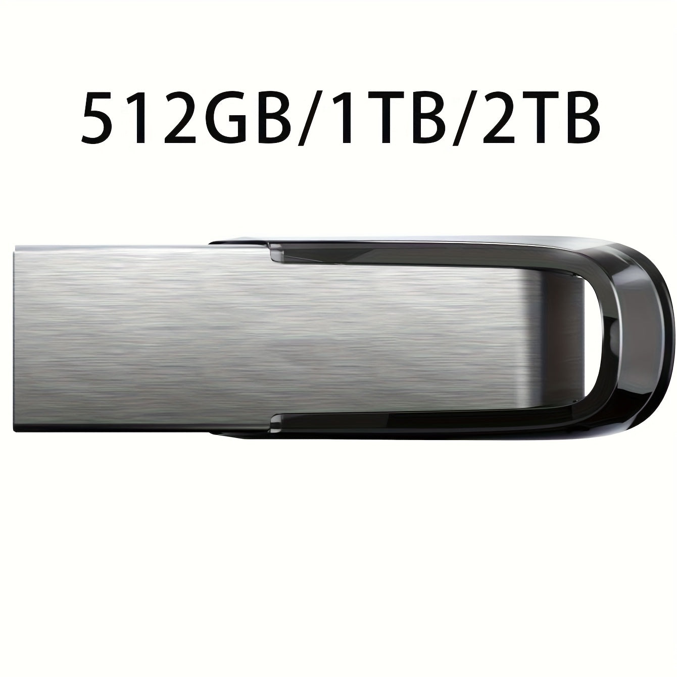 512GB/1TB/2TB USB 3.0 Flash Drive -High-Speed Metal USB Stick