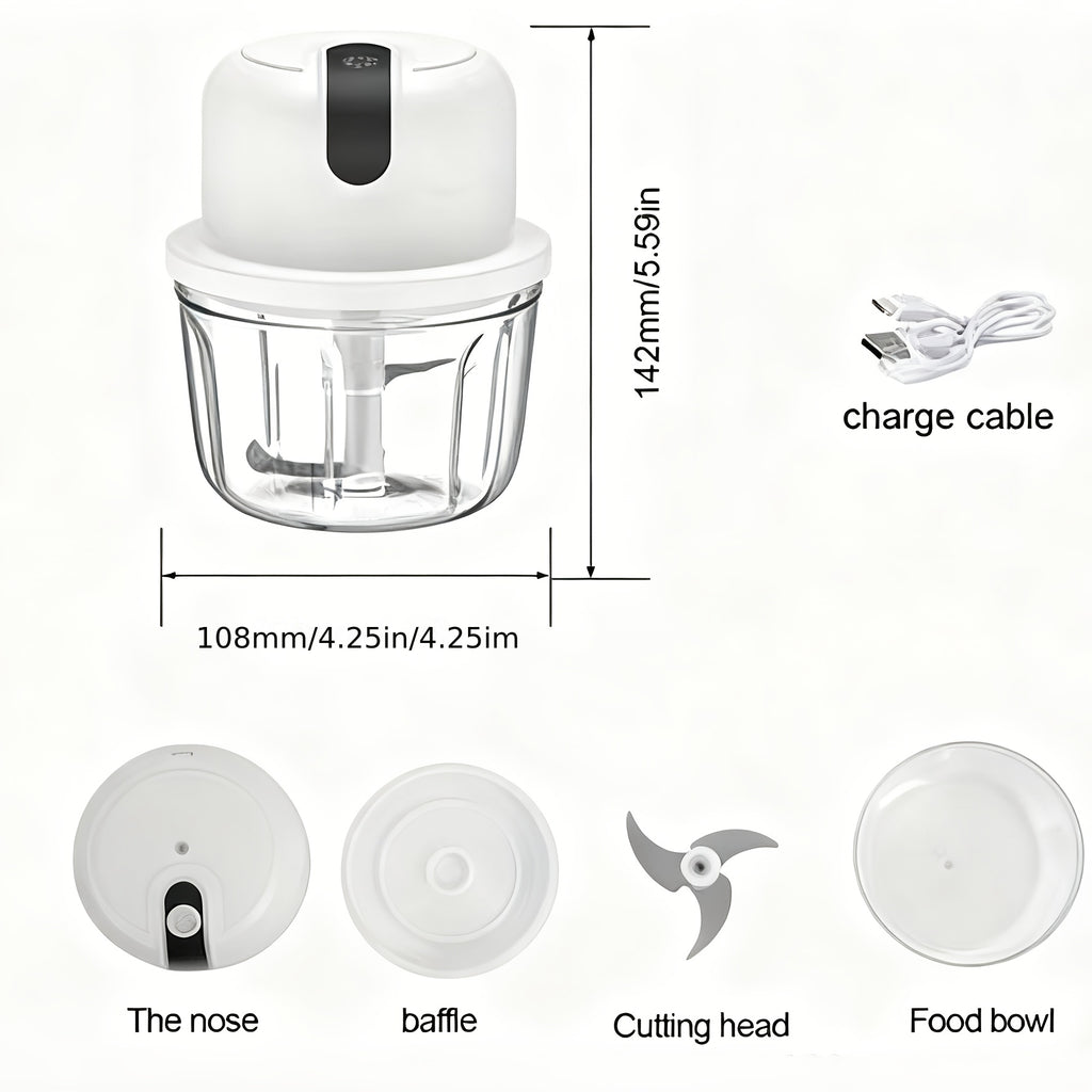 Garlic Press Garlic Paste Mixer, Fully Automatic
