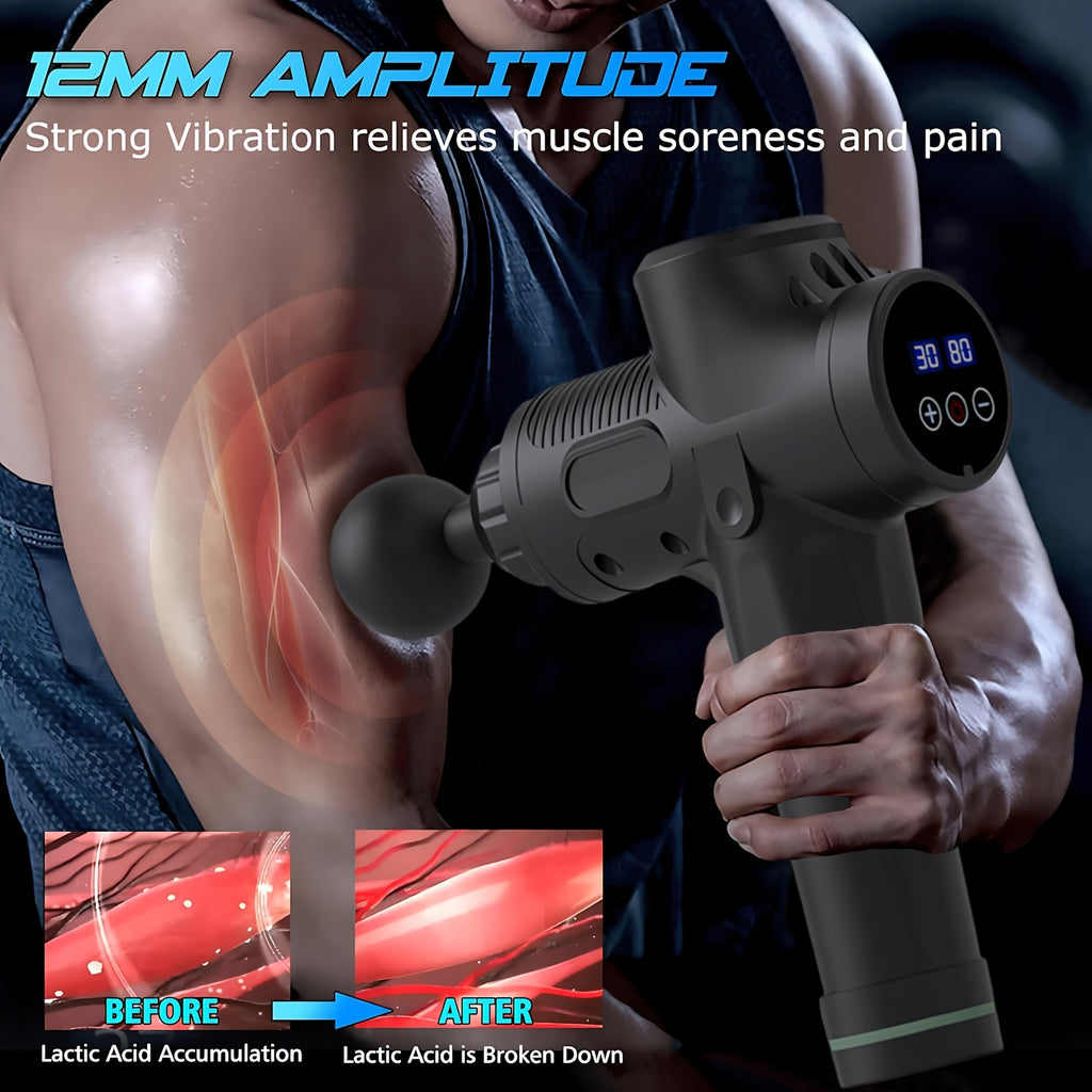 Fascial Massage Gun Electric Percussion