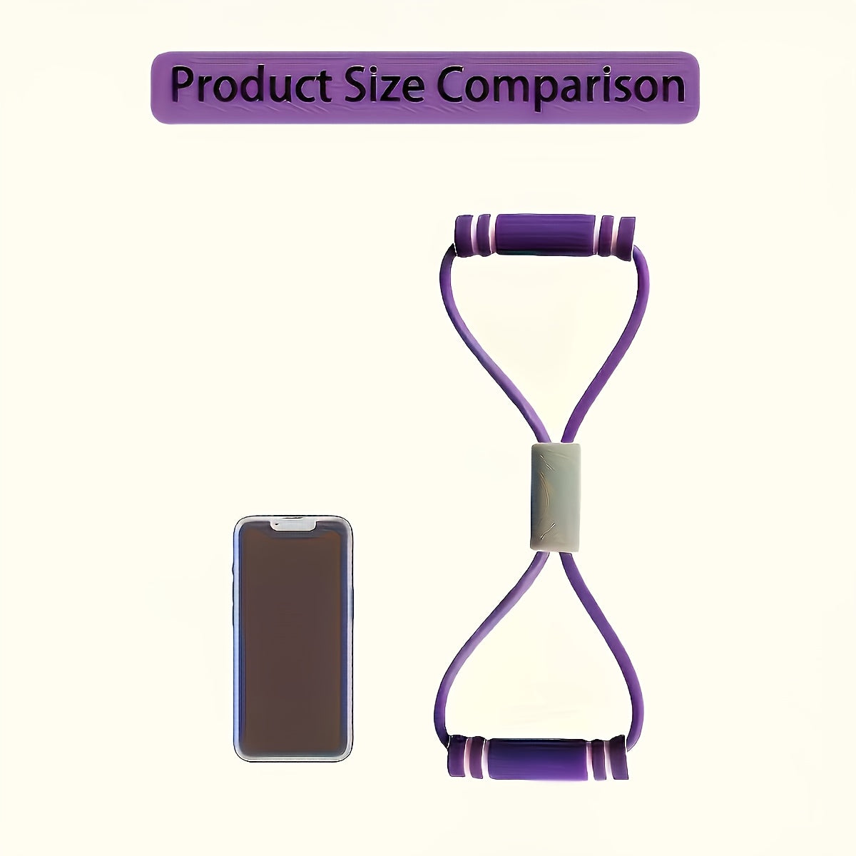 8-Shape Resistance Band, Yoga Training Equipment for Back Beauty and Chest Expansion - Elastic Tube Fitness & Outdoor Sports/Training Gear / Strength Trainer with Stackable Design, Home Workout Equipment, Stretching Bands for