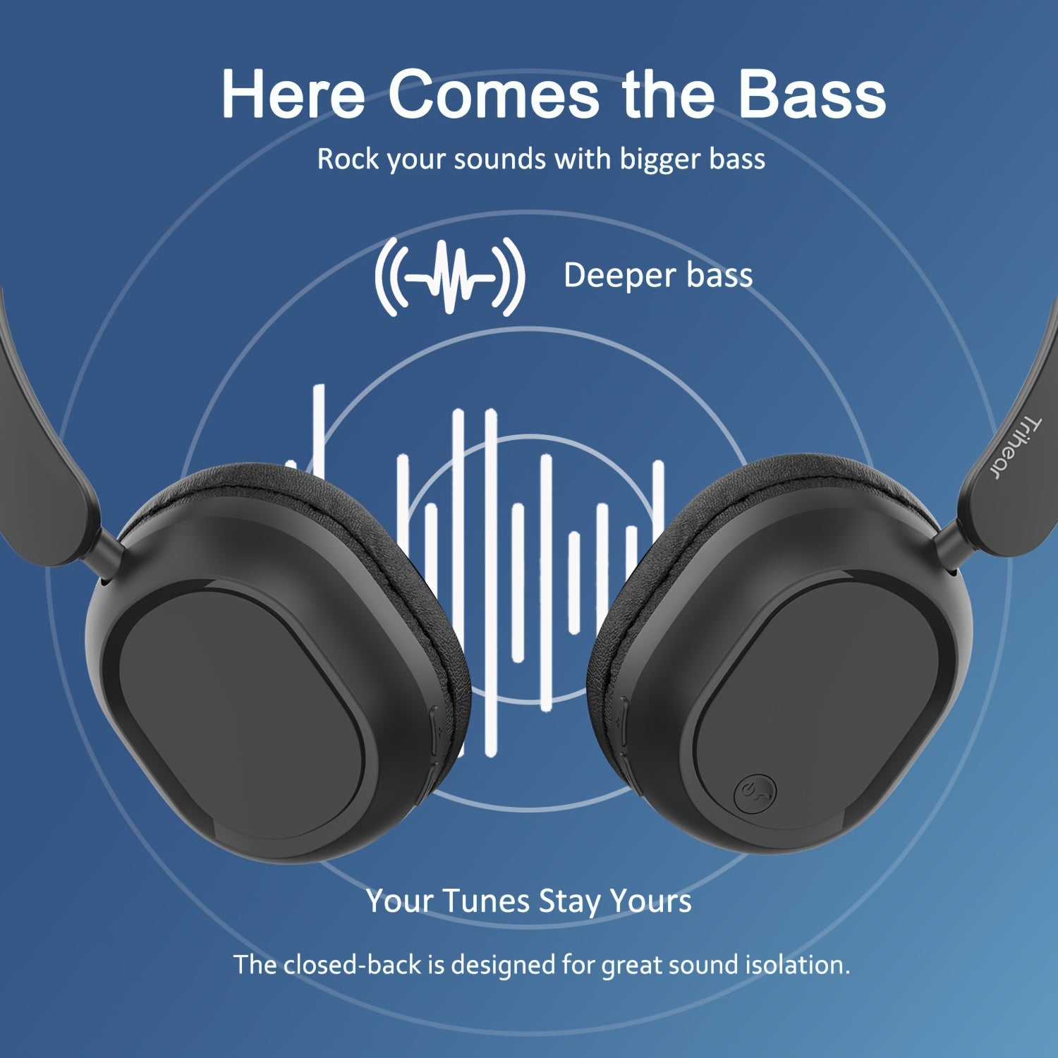 Trihear Wireless Headphones