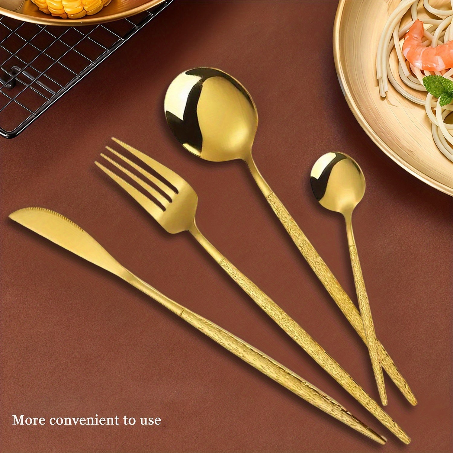 24pcs Stainless Steel Flatware set