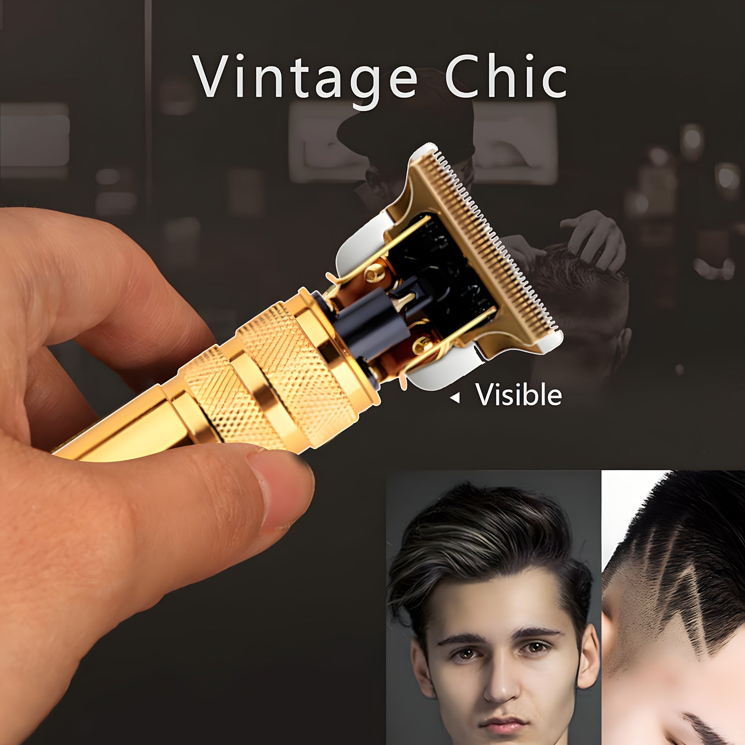 Hair Clippers for Men, Professional Hair Trimmer Cordless