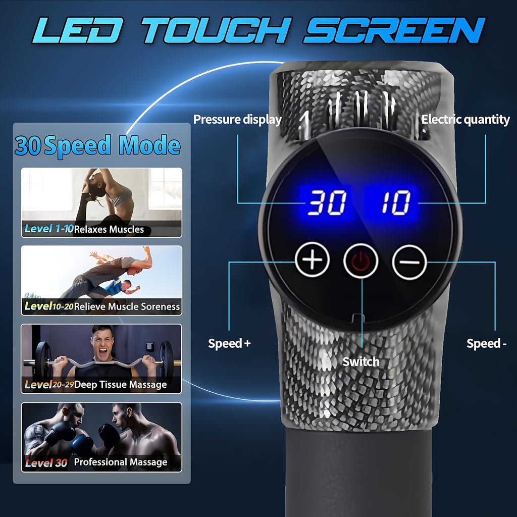 Fascial Massage Gun Electric Percussion