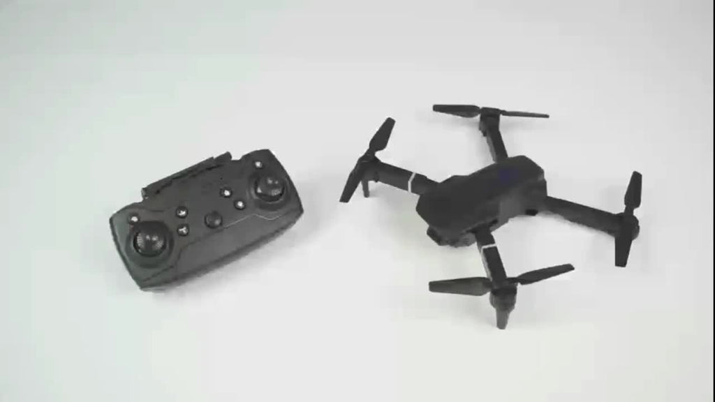 Popular E88 Drone with HD Dual Camera, Black and White, Long Battery Life, One-Key Return, WiFi Connection, Beginner-Friendly Quadcopter for Aerial Photography, Height Hold, Suitable for Beginners' Use, Professional Drone, Ch