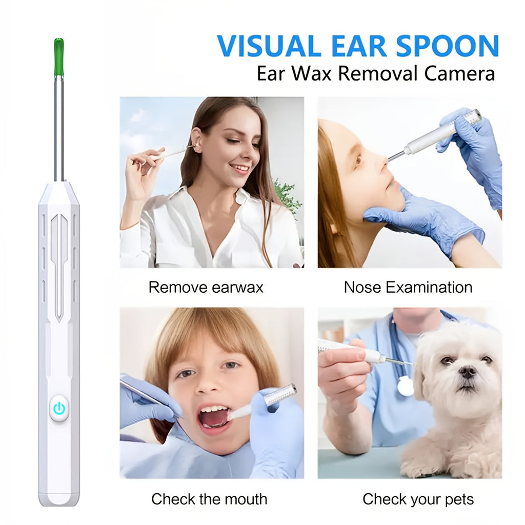 Smart Waterproof Ear Wax Removal Tool with Camera