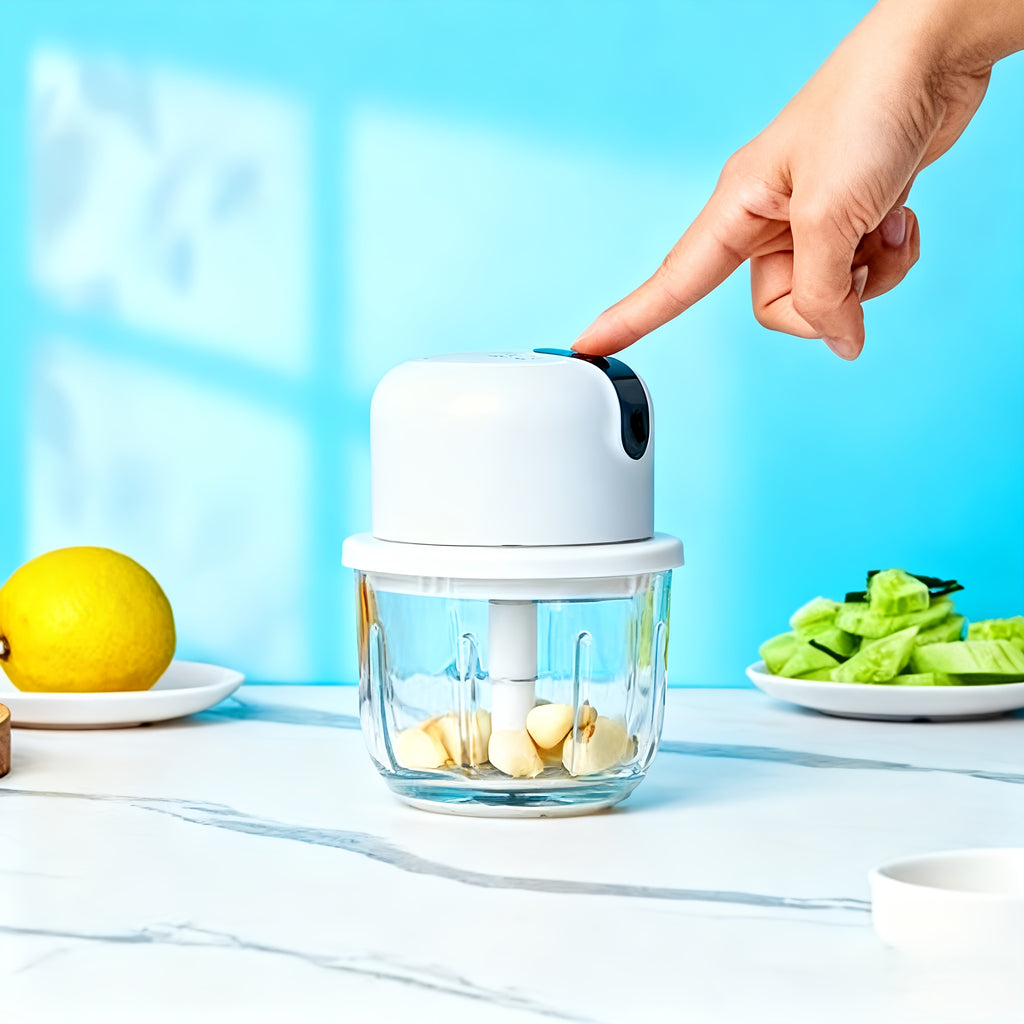 Garlic Press Garlic Paste Mixer, Fully Automatic