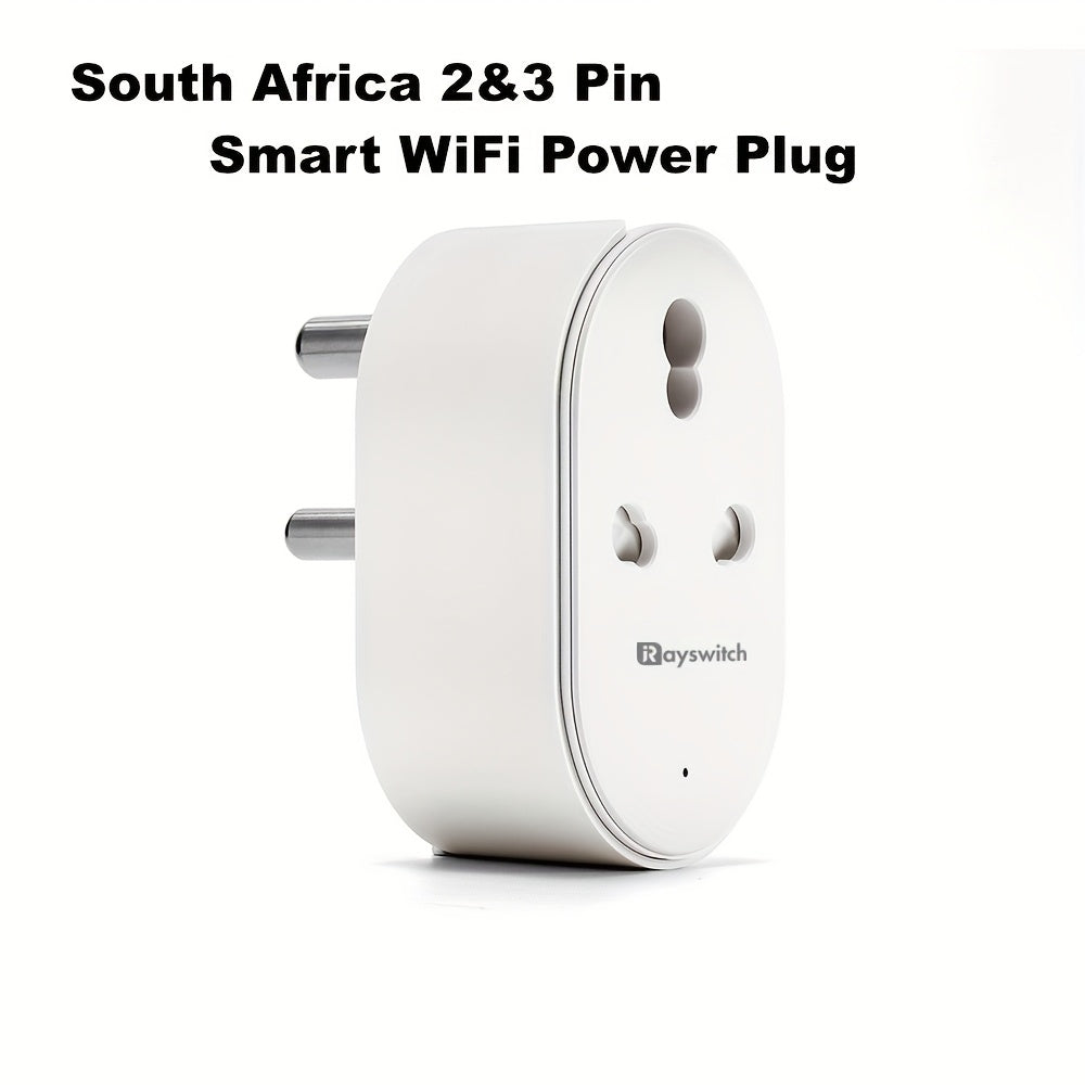 Rayswitch 2.4GHz WiFi Smart Plug, Compatible with Alexa, Google Assistant