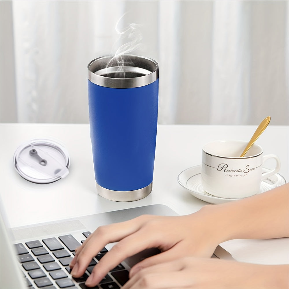 Portable Coffee Cup Travel Mug Leak-Proof 20oz/600ml Stainless Steel
