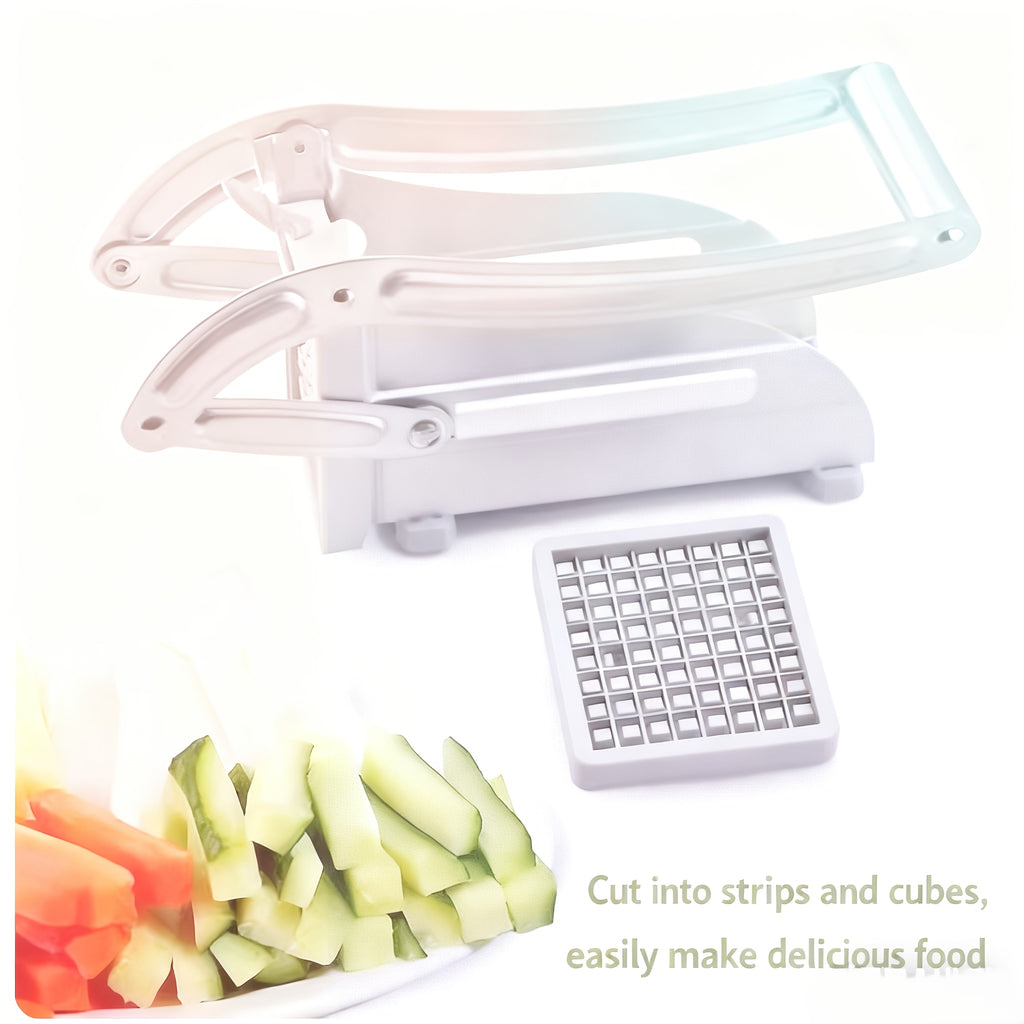 Heavy-Duty Manual Hand- Vegetable Slicer & Cutter with Interchangeable Blades