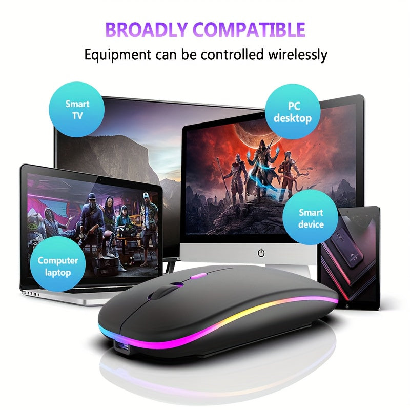 Wireless 2.4GHz Rechargeable Gaming Mouse