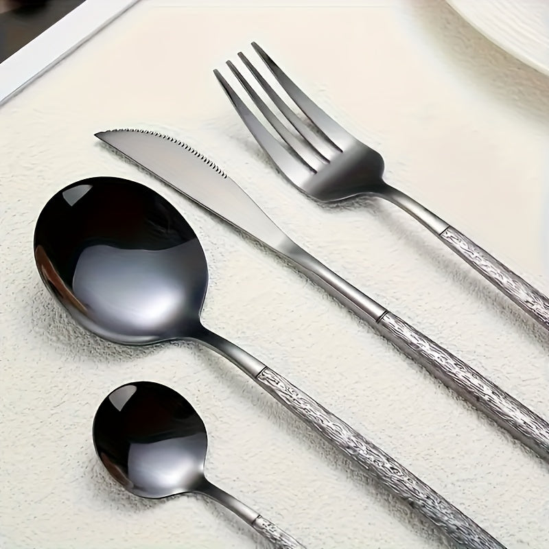 24pcs Stainless Steel Flatware set