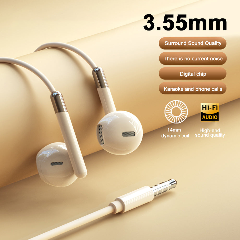 Samsung Wired Headphones, HiFi Surround Sound Noise Reduction, Type C 3.5mm Music Wired Earbuds, for 24 23 22 Ultra, Lightweight Tanglefree Wire, Highquality Audio, Immersive Sound Experience, Multimedia Audio