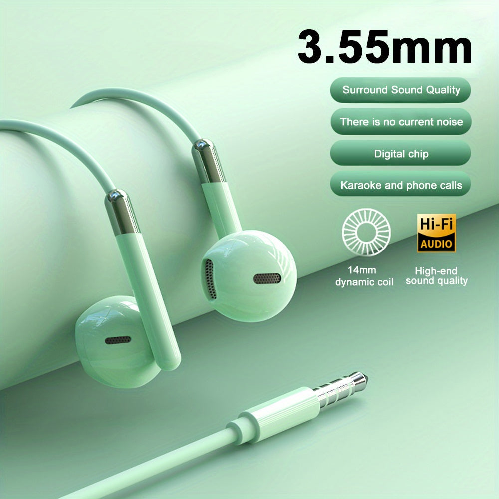 Samsung Wired Headphones, HiFi Surround Sound Noise Reduction, Type C 3.5mm Music Wired Earbuds, for 24 23 22 Ultra, Lightweight Tanglefree Wire, Highquality Audio, Immersive Sound Experience, Multimedia Audio